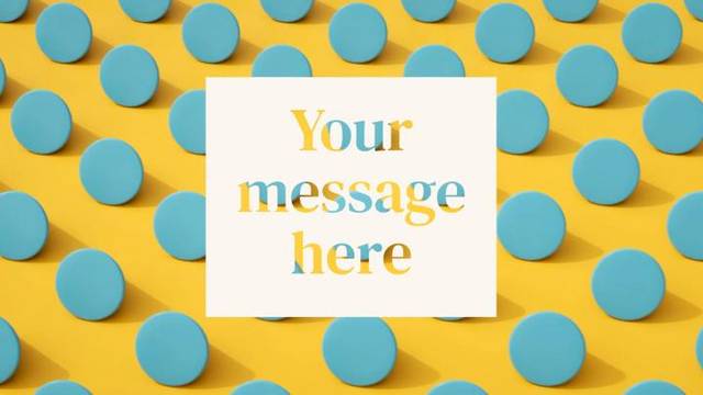 Your Message Here video template | by Vimeo
